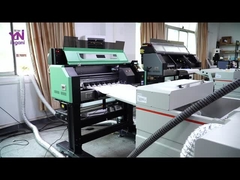 Máy in UV DTF 24inch với đầu máy in I3200 AB Film Crystal Label Printing Machine cho Cup
