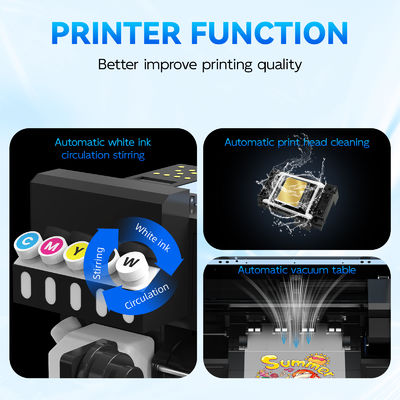 A3 Size Full-Automatic DTF Printer with High Quality Pet Film Transfer and 1 Year Warranty