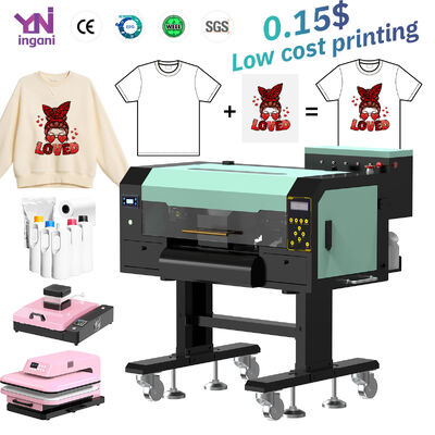 Ingani 12Inch 30cm A3 A4 DTF Printer Head I1600 Imprimante DTF 30cm With Oven Shaker and Dryer t Shirt Printing Machine